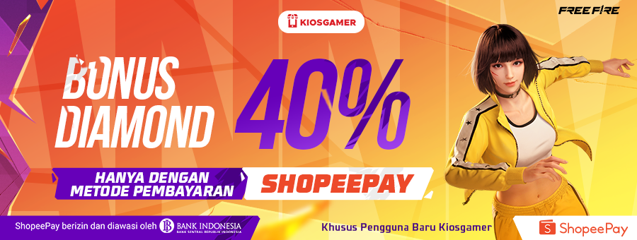 ShopeePay Bonus 40%